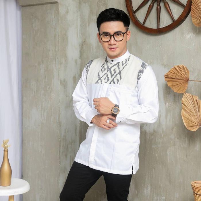 Gambar KEMEJA BATIK SONGKET TENUN LENGAN PANJANG MODEL TERBARU BK1 - BK1, M dari Programmer desa undefined Tokopedia