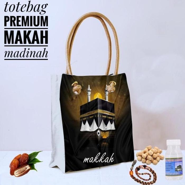 Gambar TOTE PREMIUM MEKAH MADINAH - premium3 dari Valerie Siti undefined Tokopedia