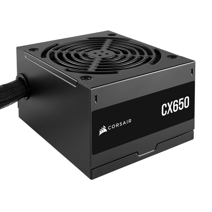 Gambar CORSAIR CX Series CX650 – 650 Watt 80 PLUS Bronze ATX Power Supply dari Corsair Official Store undefined Tokopedia