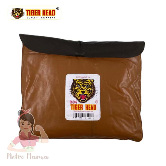 Gambar Jas hujan TIGER HEAD 68208 68282  ORIGINAL Ada Kantong Jaket Celana - Coklat Coklat dari Metromama undefined Tokopedia