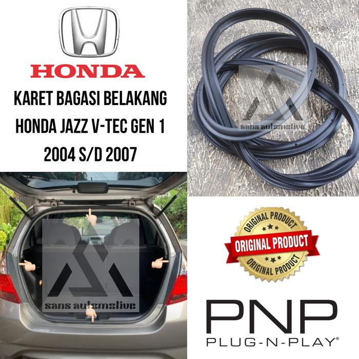 Gambar KARET PINTU BELAKANG/KARET BAGASI - HONDA JAZZ IDSI IVTEC (2004-2007) dari SANS AUTOMOTIVE. undefined Tokopedia