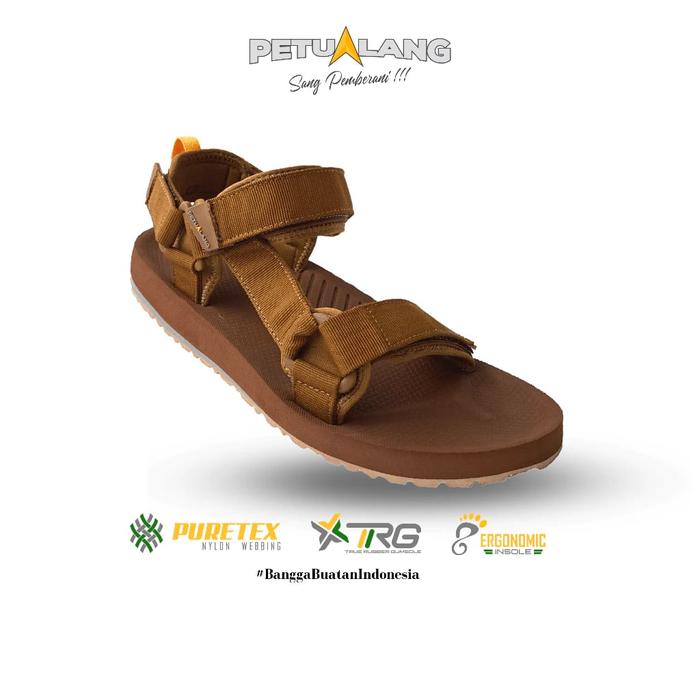 Gambar Sendal Gunung Slide Sandal Petualang Bunaken Water Sport Pria Wanita - Golden Brown, 41 dari Arfak Outdoor Gear undefined Tokopedia