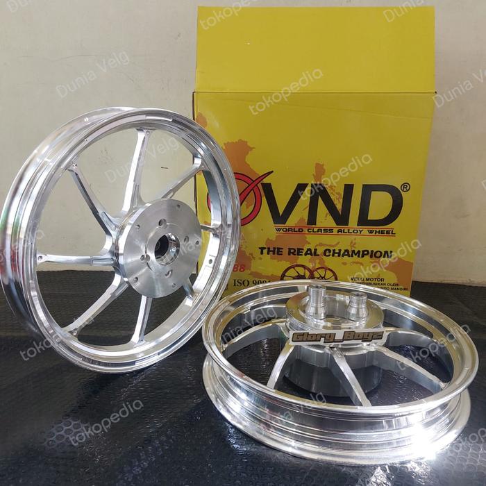Gambar Velg VND AK88 PCX 150 160 CBS ABS - silver, pcx 150 cbs dari GLORY BOYZ undefined Tokopedia