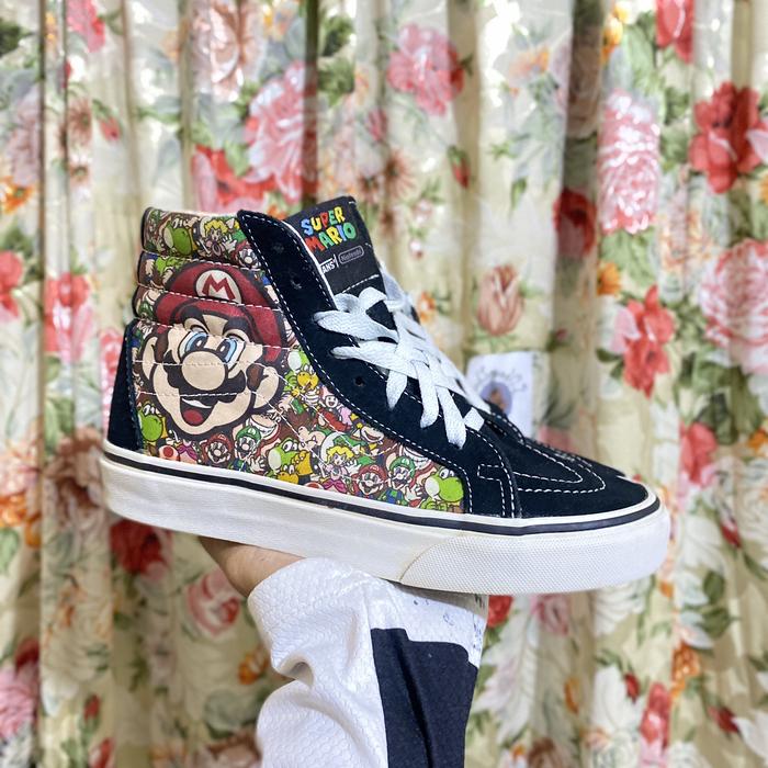 Jual Vans SK8 High Nintendo Mario with Luigi Kota Tanjung Pinang
