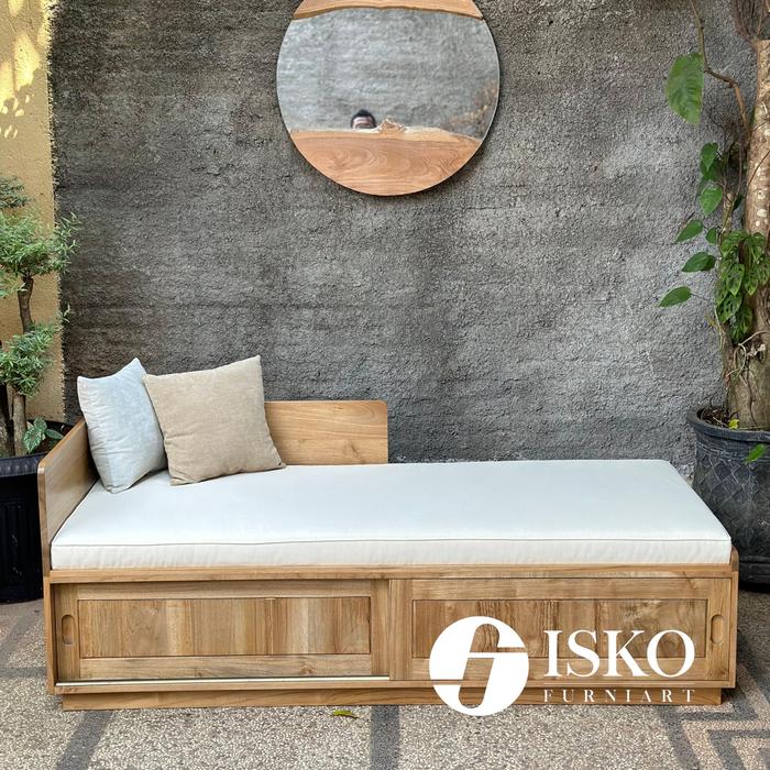 Gambar sofa bale bale kayu jati sofa serba guna custom dari isko furnitur undefined Tokopedia