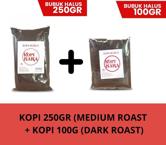 Gambar Kopi Tubruk Warkop Bubuk Kopi Bara Regular Pack 250gr - MEDIUM dari Qios Bara Official undefined 2 Tokopedia