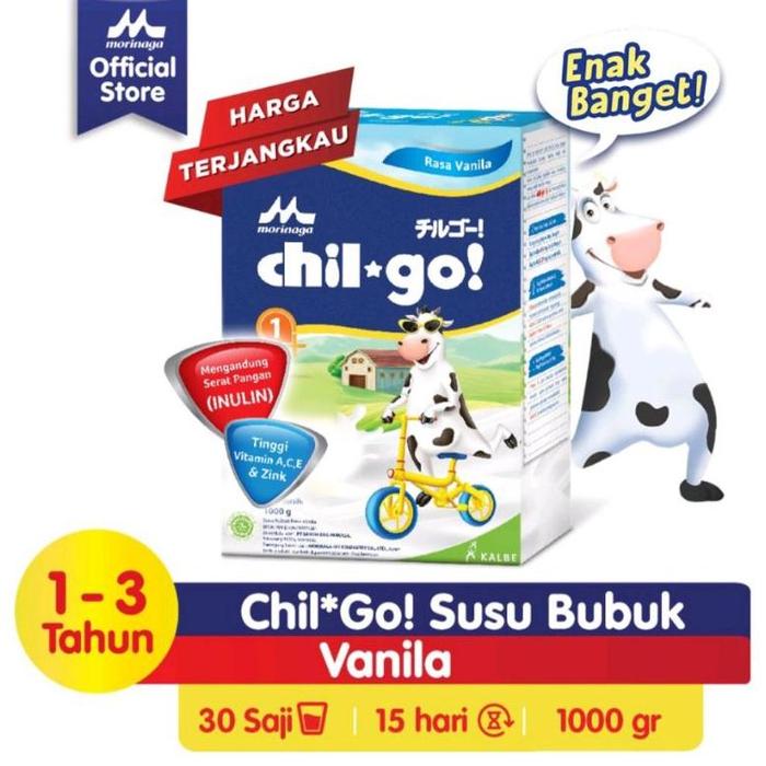 Gambar Morinaga Chil go 1+3+ maduvanila 1000gr1kg - 1+ Vanila dari onefamily store undefined Tokopedia