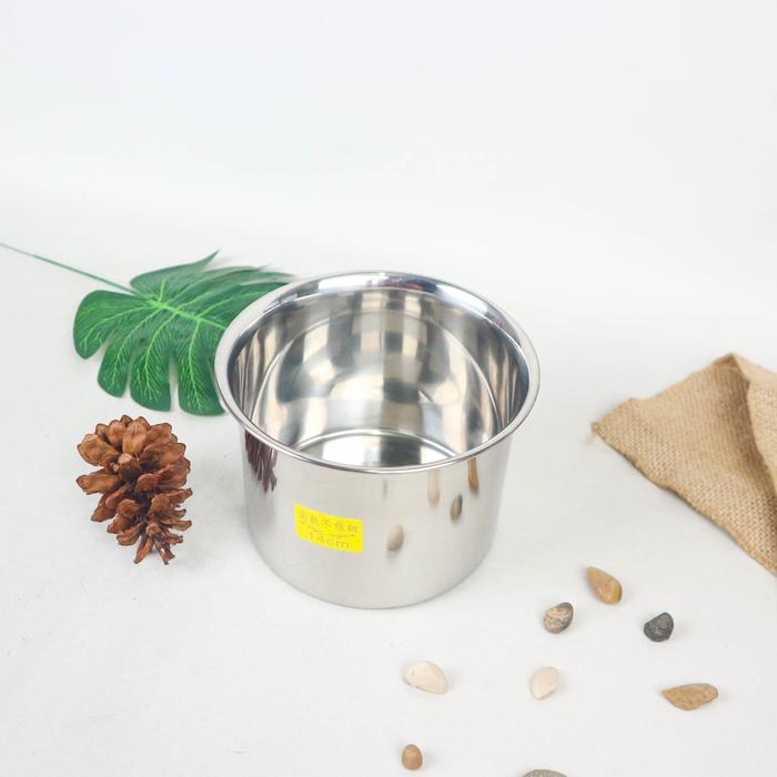 Gambar Baskom Europe Style Stainless Steel Anti Karat Multifungsi Serbaguna / Waskom / Wadah - FM - 14x9 cm dari Formiana undefined Tokopedia