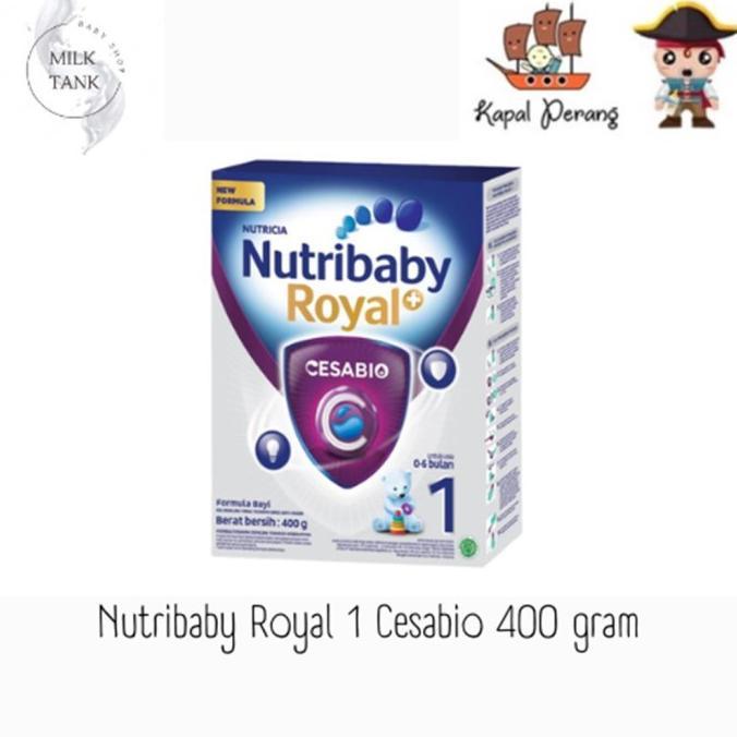 Gambar Nutribaby Royal Cesabio 1 Formula Bayi 0-6 Bulan 400 gram dari onefamily store undefined Tokopedia