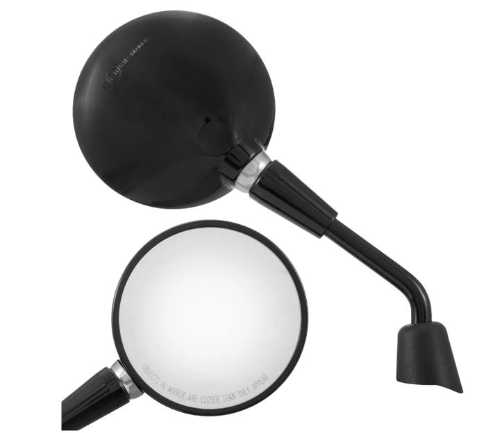 Gambar SIP Shorty Mirror Spion Original Vespa Primavera GTS 150 iget abs - BLACK GLOSSY dari skuterkoloni undefined Tokopedia