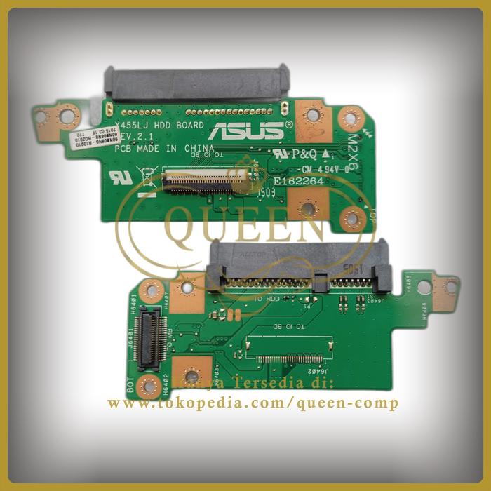 Gambar IO HDD BOARD LAPTOP ASUS X455 X45LJ (REV 2.1  3.1) ORIGINAL - REV 2.1 dari queen-computer undefined Tokopedia