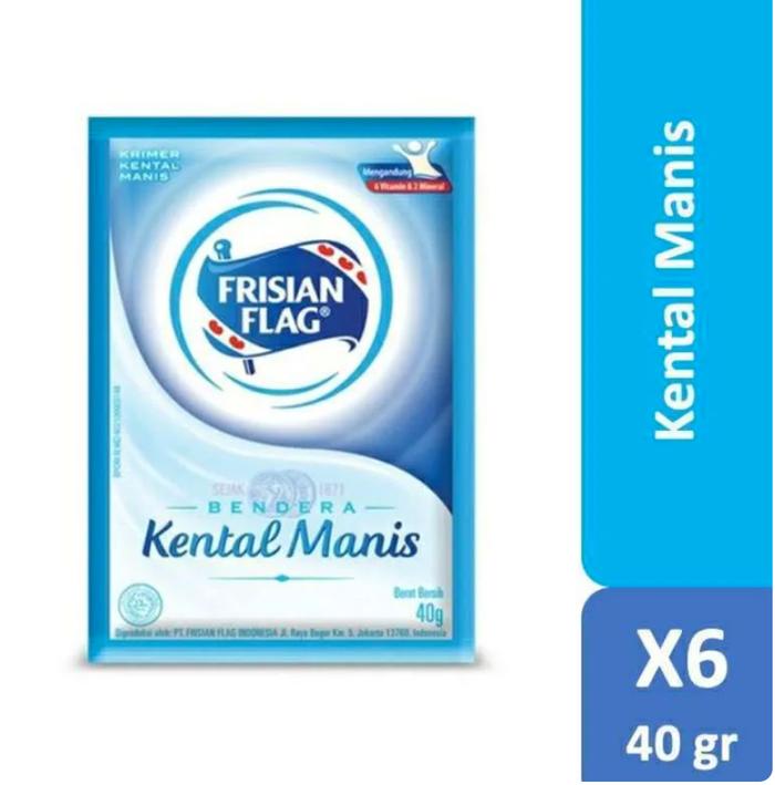 Gambar Susu Kental Manis Frisian Flag 40gr X 6 Sachet - ALL VARIAN - VANILLA dari Cemilan Yahud SBY undefined Tokopedia