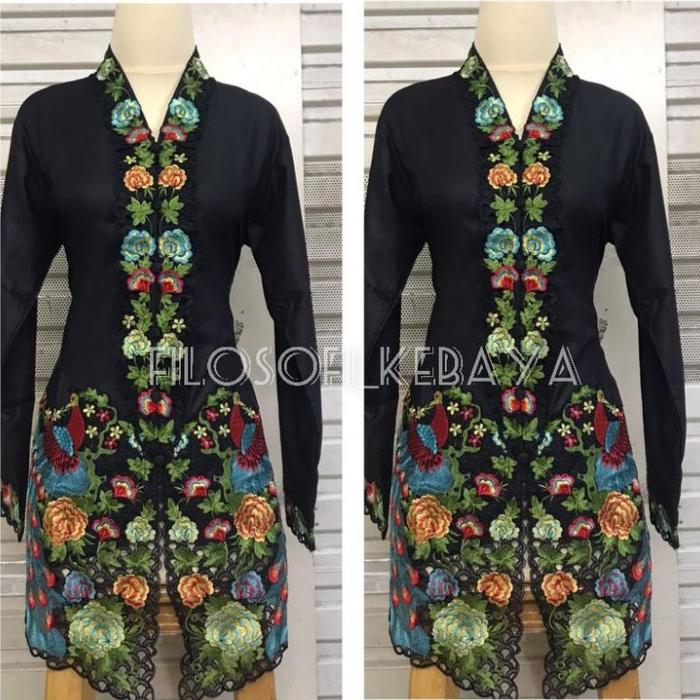 Gambar PENAWARAN HEBAT MENANTI DI SETIAP PEMBELIAN! FK-ATASAN KEBAYA ENCIM - Hitam, 3L dari cerahmalls undefined Tokopedia