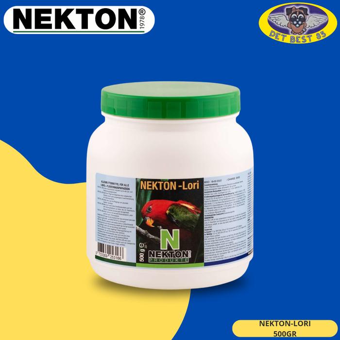 Gambar Nekton Lori 500gr COMPLETE FEED CONCENTRATE NECTAR-EATING PARROTS LORI dari PETBEST 85 undefined Tokopedia