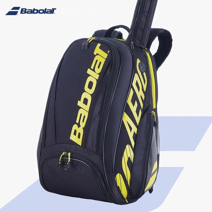 Gambar BABOLAT Tenis Backpack Bag Pure Aero Team Series 2R - Tas Raket Tennis - Hitam dari Sport N Go undefined Tokopedia