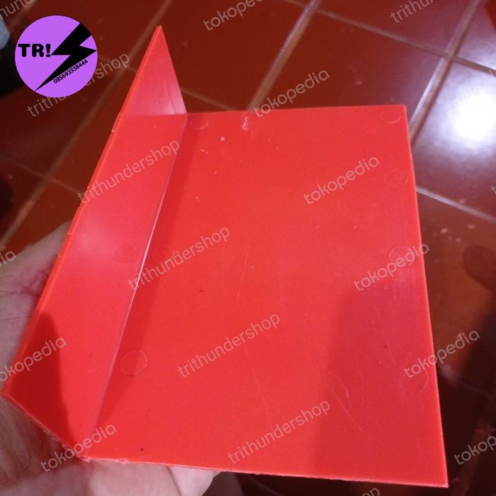 Gambar setting board dari trek tamiya Rep 95201 95618 papan seting mini 4wd - 1 sisi merah, baru dari trithundershop undefined Tokopedia