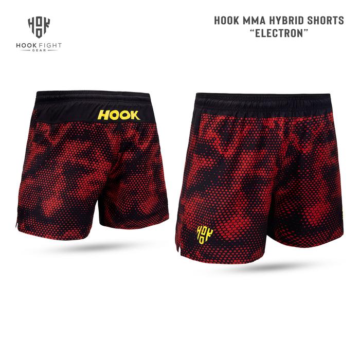 Gambar Celana MMA Hook Muaythai Pant Kickboxing Shorts UFC Celana Pendek Muay - Hook Electron, S dari Hook Fight Gear HQ undefined Tokopedia
