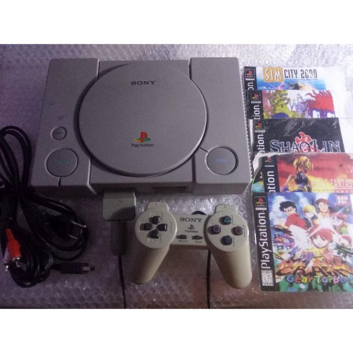 Gambar PS1 PS 1 PS One PSX Playstation 1 Fat BUKAN PS1 Mini Classic Klasik - Paket Lengkap dari bramfelix undefined Tokopedia