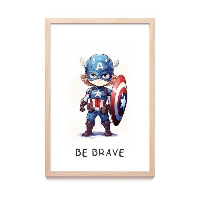 Gambar Dekorasi Kamar Anak Poster Super Hero Kids Lukisan Print Wall Art Hulk - HERO-01A, 30X45 CM dari posteruma undefined Tokopedia