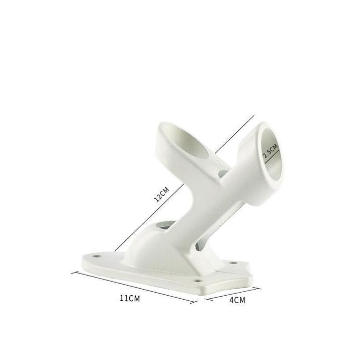 Gambar Bracket Tiang Bendera Holder Tiang Bendera Dudukan Tiang Bendera - Putih dari Penny-Y undefined Tokopedia