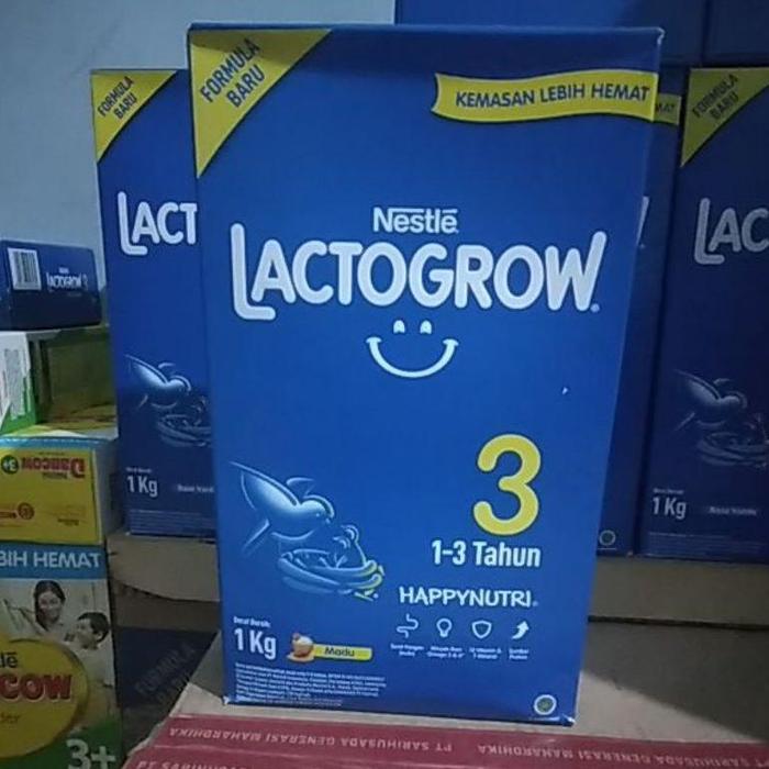 Gambar Lactogrow 3 4 madu&vaniila 1kg - Lactogrow3 madu dari onefamily store undefined Tokopedia