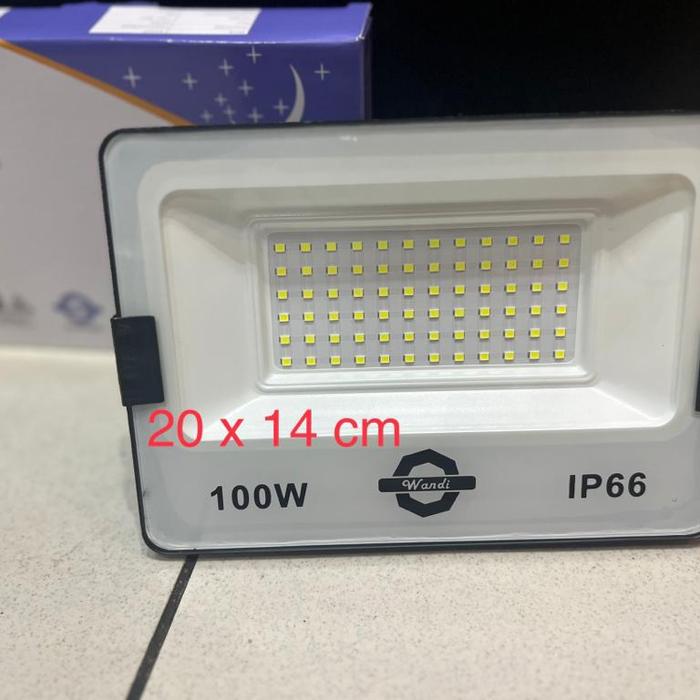 Gambar Lampu sorot led 100 watt 100w flood light lampu penerangan tembak 100w - PRIME 100w, Putih dari Indo Led Lighting undefined Tokopedia