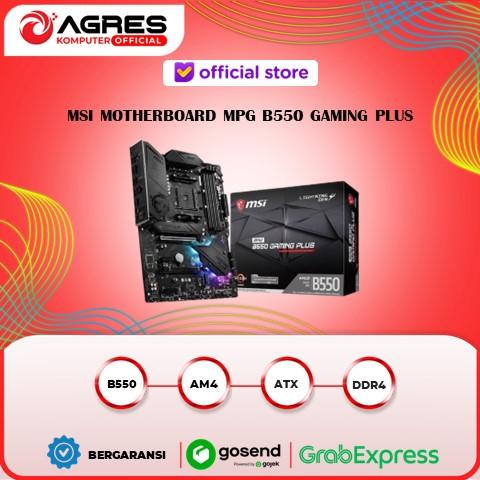 Promo MSI Motherboard MPG B550 Gaming Plus (Socket AM4) di Agres Komputer  Official Tokopedia