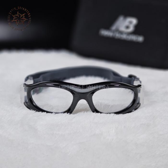 Gambar kacamata Olahraga sporty Basket/futsal/volly paket lensa minus - Hitam kecil, Lens anti embun dari OPTIK SEJAHTERA undefined Tokopedia