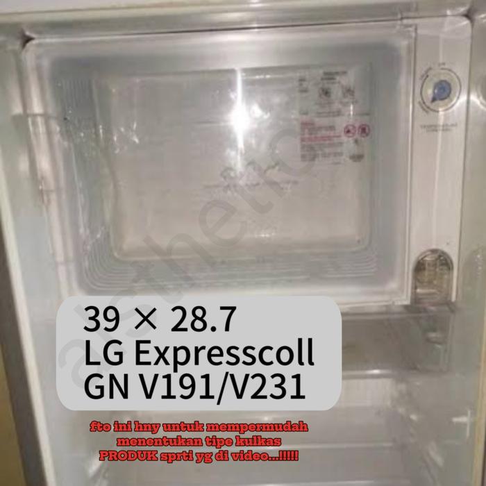 Gambar Tutup freezer kulkas LG 1 pintu - LG expresscool dari alsthetic_NEW undefined Tokopedia