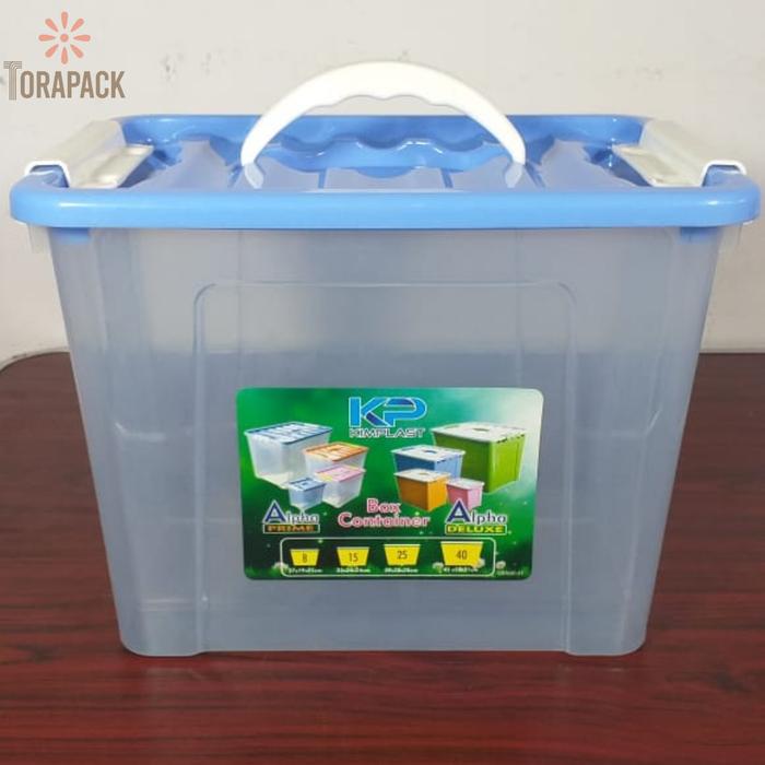 Gambar KIMPLAST Kontainer Box 8 LITER / Container Box kecil 8 LT PRIME - Biru dari Weimar Living Need undefined Tokopedia