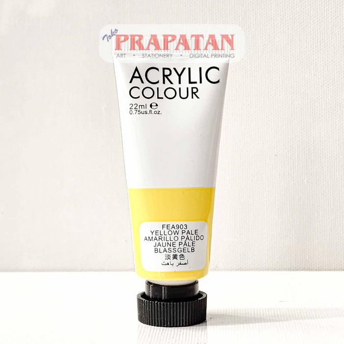 Gambar Cat Akrilik Art Rangers 22ml | Art Rangers Acrylic - PASTEL YELLOW dari Toko Prapatan_NEW undefined 4 Tokopedia
