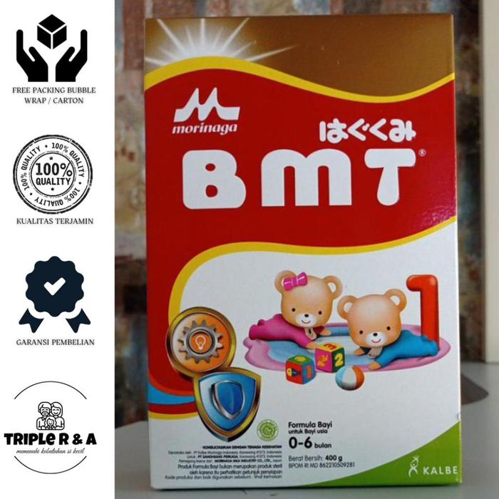 Gambar BMT 400grSusu Bayi 0-6 blnBMT1 400gr Morinaga dari onefamily store undefined Tokopedia