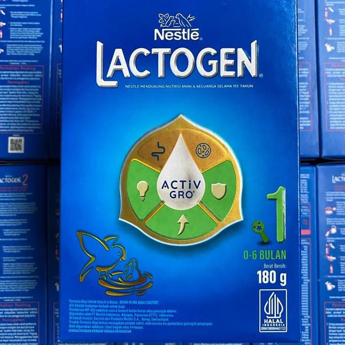 Gambar Lactogen 1 & Lactogen 2 180gr - Lactogen 1 dari onefamily store undefined Tokopedia