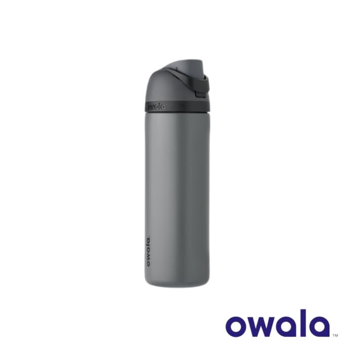 Gambar [ORI SG] Owala FreeSip 24-Ounce (709ml) Stainless-Steel Water Bottle - Grayt dari Tokolaku Official undefined Tokopedia