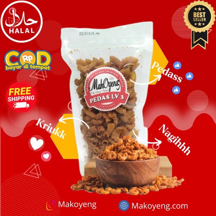 Gambar Makaroni Goreng Mak Oyeng lv3 (ecer) dari Shopafina undefined Tokopedia