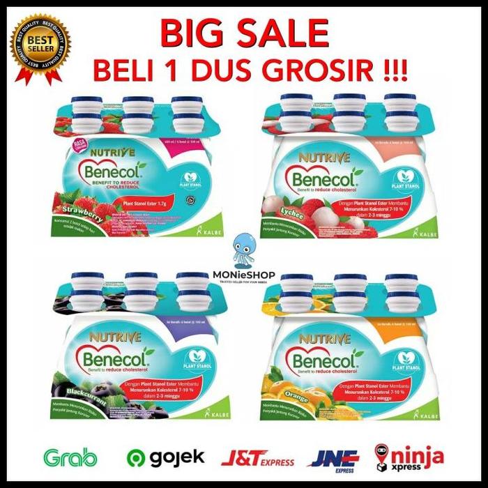 Gambar Nutrive Benecol 1 Karton 6 Pack 6X100 Ml Semua Rasa Terlaris|Best - FIBERSHOT, 1 karton(6pack) dari IROHHHIJAB37 undefined Tokopedia