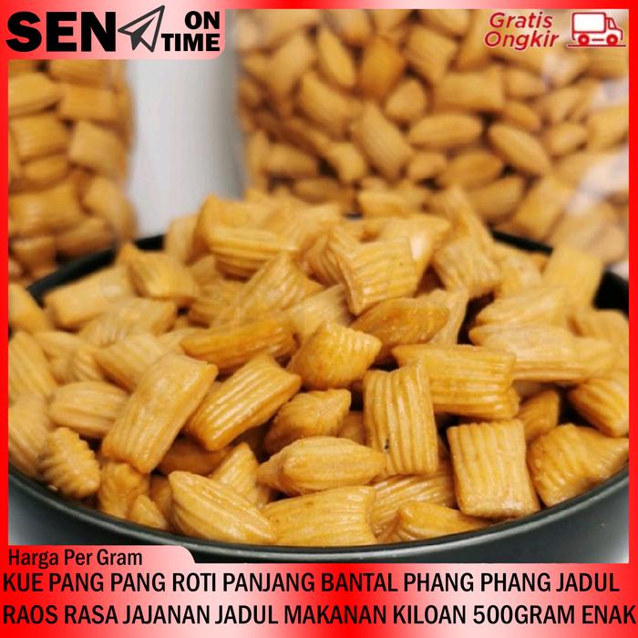 Gambar KUE PANG PANG ROTI PANJANG BANTAL PHANG PHANG JADUL RAOS RASA JAJANAN dari sentontime undefined Tokopedia