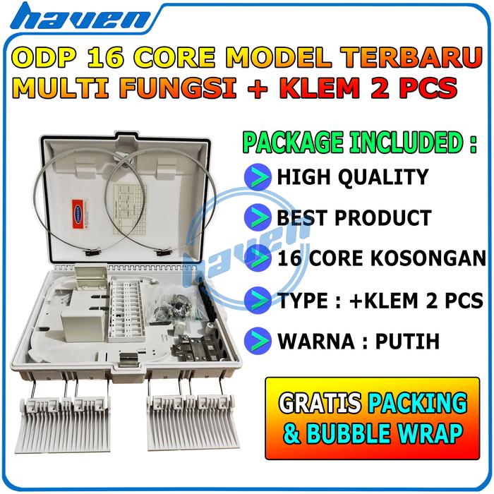 Gambar ODP 16 Core ODP Tiang 16 Core Double Lock ODP Spliter Fiber Optik - ODP 16C + KLEM dari CCTV HAVEN undefined Tokopedia