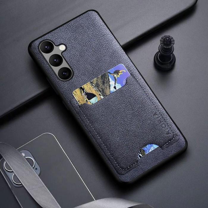 Gambar Samsung A15 5G /A15 LTE Soft Case Phone Back Cover Casing W/ Slot Card - Black dari 555 jaya undefined 5 Tokopedia