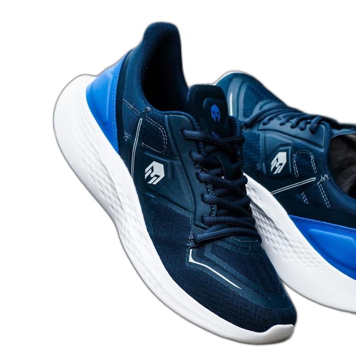 Gambar Sepatu Lari Running Mills Treximo Omega Original - DK BLUE, 39 dari Freak Footballs undefined Tokopedia