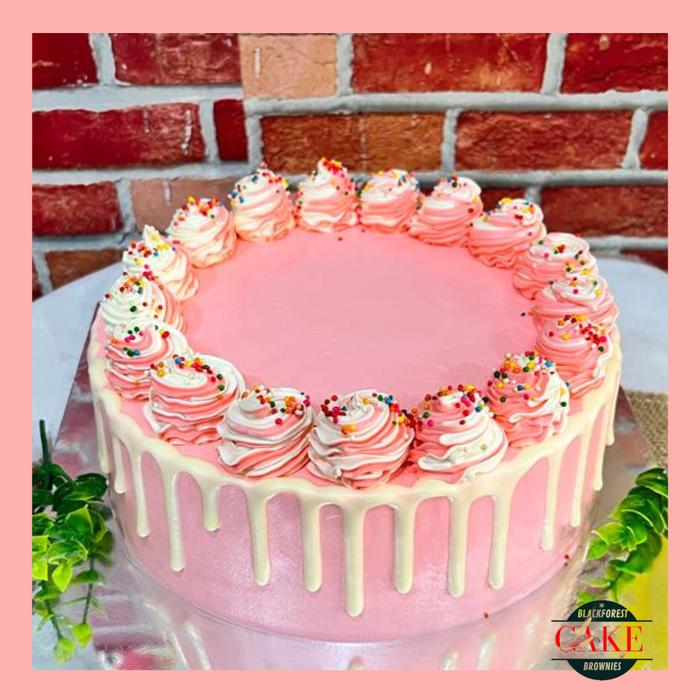 Gambar Korean Cake / Kue Ulang Tahun / Birthday Cake / Bento Cake /Cake Ultah dari BBCAKEH undefined Tokopedia
