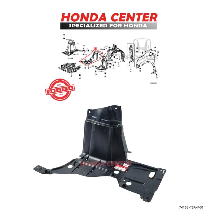 Gambar Cover dek mesin splash engine brv 2016 2017 2018 2019 2020 2021 - KIRI dari HONDA CENTER undefined Tokopedia