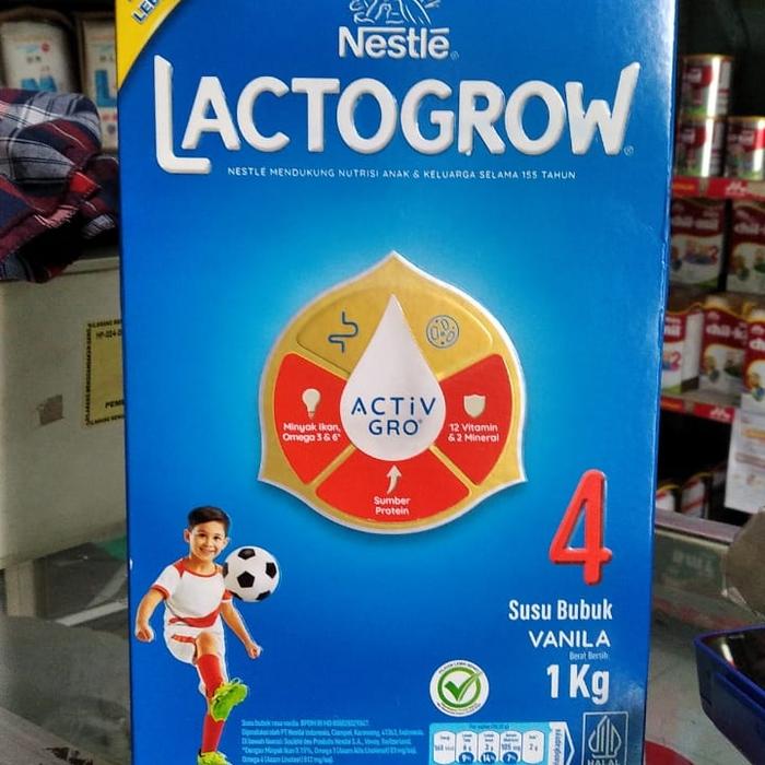 Gambar Lactogrow 4 Vanila 1kg dari Susu Oke Harapan Indah undefined Tokopedia