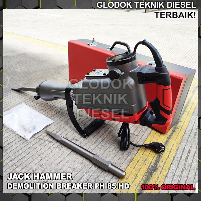 Gambar PAZTO Mesin Jack Hammer Bobok Beton Demolition Hammer PH 85 HD ORI - PH 85 HD dari Glodok Diesel undefined Tokopedia