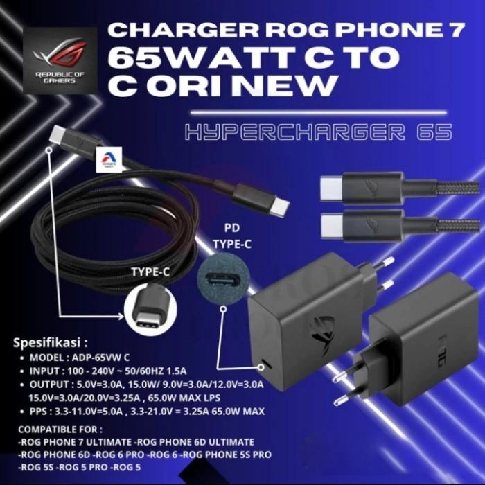 สาย ชาร์จ Asus Rog Phone Adapter Original ROG Phone 30W ADAPTER