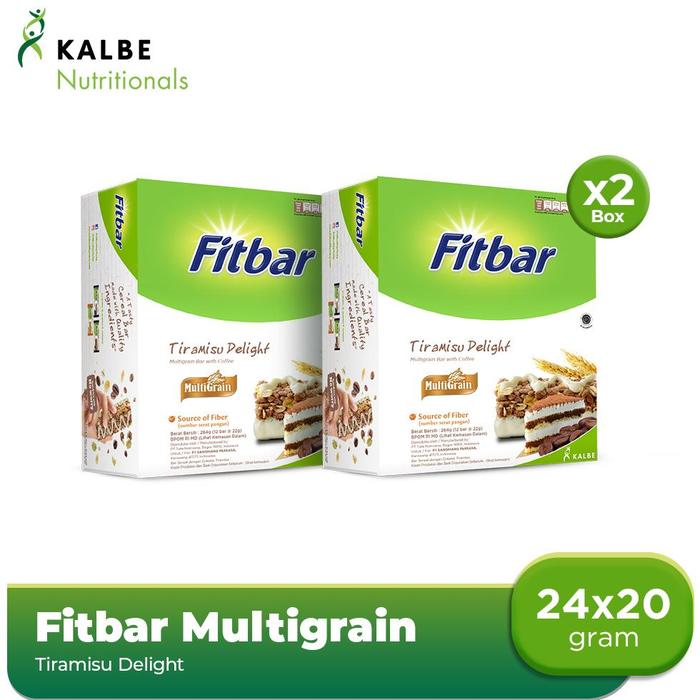 Gambar DISKON FITBAR TIRAMISU DELIGHT 12X20GR MULTIGRAIN (2 PACK) dari SelfitaAzzahratoko undefined Tokopedia