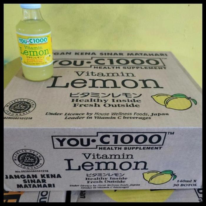 Gambar You C1000 / You C 1000 Lemon Water 140 Ml Dus (Ready) Terlaris|Best dari IROHHHIJAB37 undefined Tokopedia