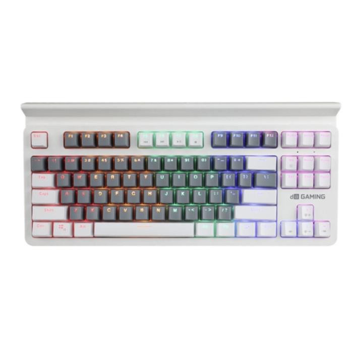 Gambar Keyboard DA Gaming Meca Fighter Ice SE TKL Mechanical Gaming - Grey White, Blue Switch dari Makassar xtream computer undefined Tokopedia