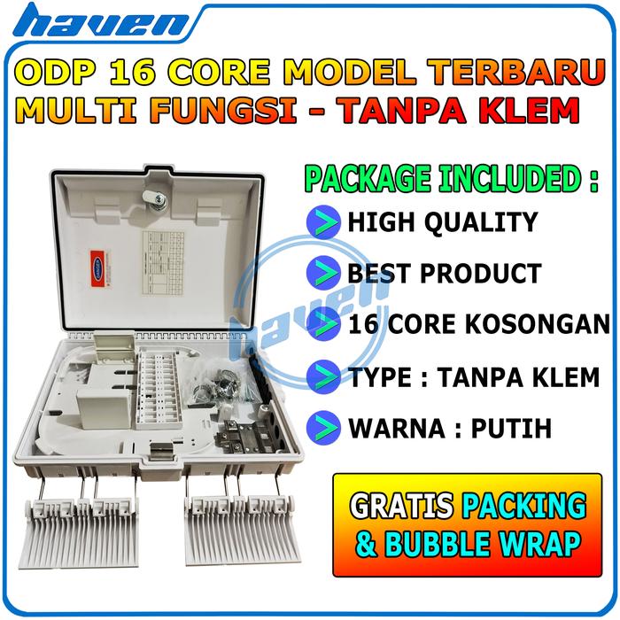 Gambar ODP 16 Core Odp 16C SC Splitter Box Double Lock ODP Tiang Fiber Optik - ODP 16C NO KLEM dari CCTV HAVEN undefined Tokopedia