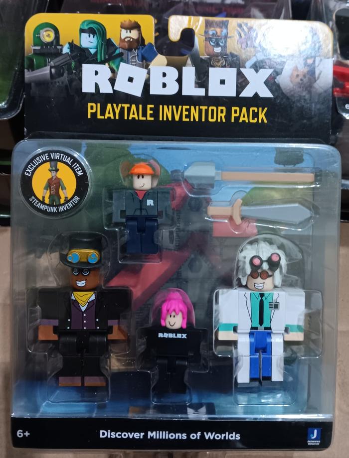 Gambar Action Figure Roblox Original Mystery Figure Pack - Inventor Pack dari Radabab undefined Tokopedia